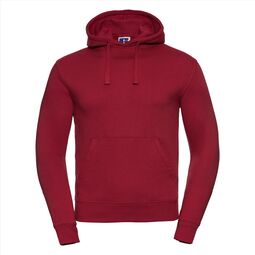 Afbeelding van RUS Men Authentic Hooded Sweat, Classic Red, XS