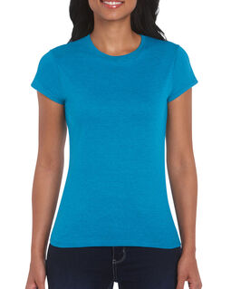 Afbeelding van Gildan T-shirt SoftStyle SS for her | 7706 Antique Sapphire | XXL