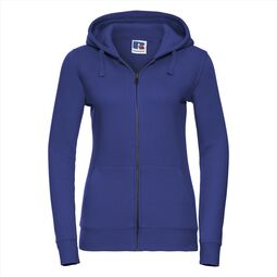 Afbeelding van RUS Ladies Authentic Zip Hood Jacket, Bright Royal, XS