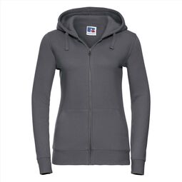 Afbeelding van RUS Ladies Authentic Zip Hood Jacket, Convoy Grey, XS