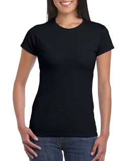Afbeelding van Gildan T-shirt SoftStyle SS for her | 426 Black | XXL