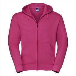 Afbeelding van RUS Men Authentic Zip Hood Jacket, Fuchsia, XS