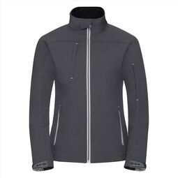 Afbeelding van RUS Ladies Bionic Softshell Jacket, Iron Grey, XS