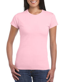 Afbeelding van Gildan T-shirt SoftStyle SS for her | 685 Light Pink | XXL