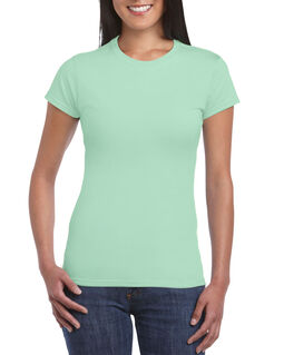 Afbeelding van Gildan T-shirt SoftStyle SS for her | 345 Mint Green | XXL