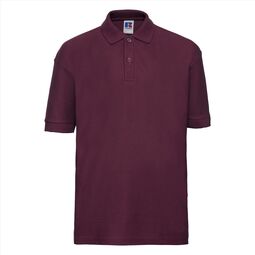 Afbeelding van RUS Children's Classic Polycot. Polo, Burgundy, 1-2jr
