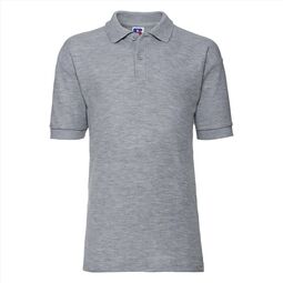 Afbeelding van RUS Children's Classic Polycot. Polo, Light Oxford, 1-2jr