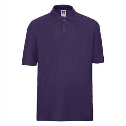 Afbeelding van RUS Children's Classic Polycot. Polo, Purple, 1-2jr