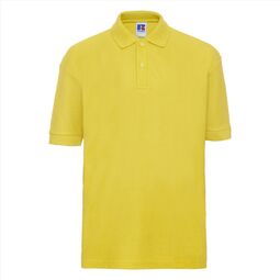 Afbeelding van RUS Children's Classic Polycot. Polo, Yellow, 1-2jr