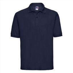 Afbeelding van RUS Men Classic Polycotton Polo, French Navy, XS