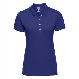 Afbeelding van RUS Ladies Fitted Stretch Polo, Bright Royal, S