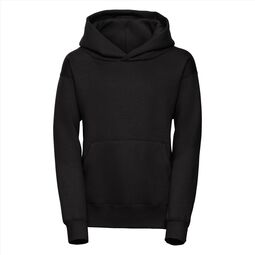 Afbeelding van RUS Children's Hooded Sweatshirt, Black, 3-4jr