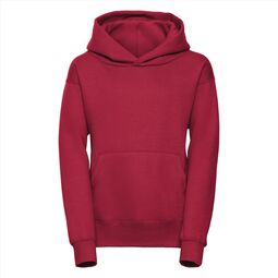 Afbeelding van RUS Children's Hooded Sweatshirt, Classic Red, 3-4jr