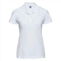 Afbeelding van RUS Ladies Ultimate Cotton Polo, White, XS