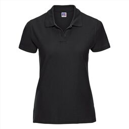 Afbeelding van RUS Ladies Ultimate Cotton Polo, Black, XS