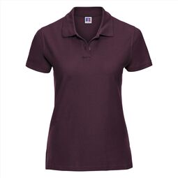 Afbeelding van RUS Ladies Ultimate Cotton Polo, Burgundy, XS