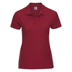 Afbeelding van RUS Ladies Ultimate Cotton Polo, Classic Red, XS