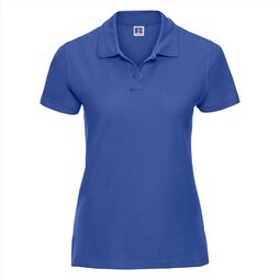 Afbeelding van RUS Ladies Ultimate Cotton Polo, Azure Blue, XS