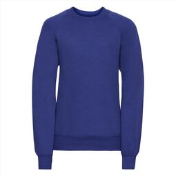 Afbeelding van RUS Children's Classic Sweatshirt, Bright Royal, 1-2jr