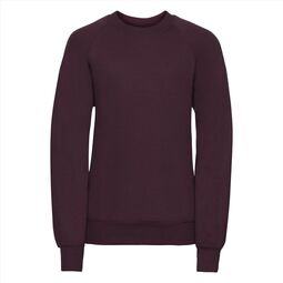 Afbeelding van RUS Children's Classic Sweatshirt, Burgundy, 1-2jr