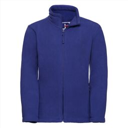 Afbeelding van Children's Full Zip Outdoor Fleece, Br. Royal, 3-4jr, RUS