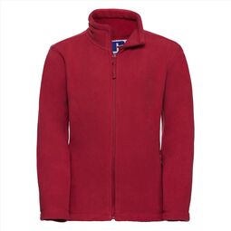 Afbeelding van Children's Full Zip Outdoor Fleece, Cl. Red, 3-4jr, RUS