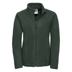 Afbeelding van RUS Ladies Full Zip Outdoor Fleece, Bottle Green, XS