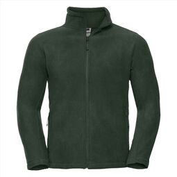 Afbeelding van RUS Men Full Zip Outdoor Fleece, Bottle Green, XS