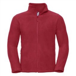 Afbeelding van RUS Men Full Zip Outdoor Fleece, Classic Red, XS