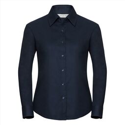 Afbeelding van RUS Ladies LSL Classic Oxford Shirt, Bright Navy, S