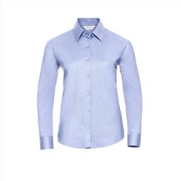 Afbeelding van RUS Ladies LSL Classic Oxford Shirt, Oxford Blue, S
