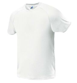 Afbeelding van Kids Quick Dry Sport T-shirt, White, 3-4jr, STW