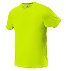 Afbeelding van Starworld Kids Quick Dry Sport T, Fluor Yellow, 3-4jr