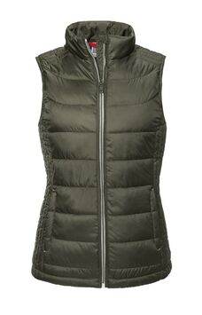 Afbeelding van RUS Ladies Nano Bodywarmer, Dark Olive, S
