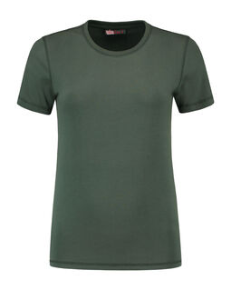Afbeelding van L&S T-shirt iTee SS for her | Forest Green | XL
