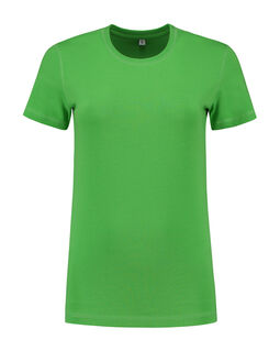 Afbeelding van L&S T-shirt iTee SS for her | Lime | XL