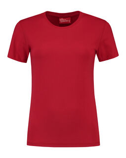 Afbeelding van L&S T-shirt iTee SS for her | Red | XL