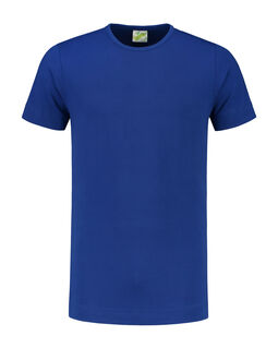 Afbeelding van L&S T-shirt Crewneck cot/elast SS for him | Royal Blue | 3XL