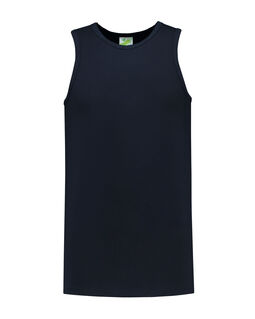 Afbeelding van L&S Tanktop cot/elast for him | Dark Navy | 3XL