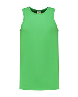 Afbeelding van L&S Tanktop cot/elast for him | Lime | 3XL