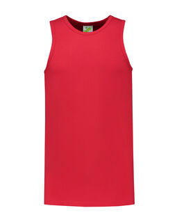 Afbeelding van L&S Tanktop cot/elast for him | Red | 3XL