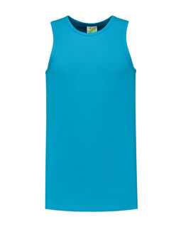 Afbeelding van L&S Tanktop cot/elast for him | Turquoise | 3XL