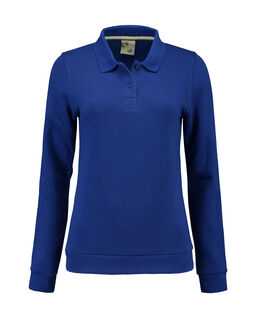 Afbeelding van L&S Polosweater for her | Royal Blue | XXL