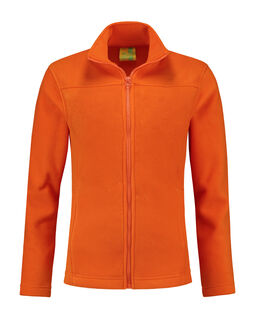 Afbeelding van L&S Polar Fleece Cardigan for her | Orange | XXL