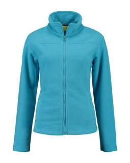 Afbeelding van L&S Polar Fleece Cardigan for her | Turquoise | XXL