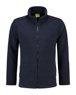 Afbeelding van L&S Polar Fleece Cardigan for him | Dark Navy | 3XL