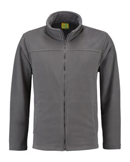 Afbeelding van L&S Polar Fleece Cardigan for him | Pearl Grey | 3XL