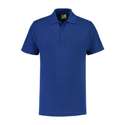 Afbeelding van L&S Polo Basic Mix SS for him | Royal Blue | 6XL