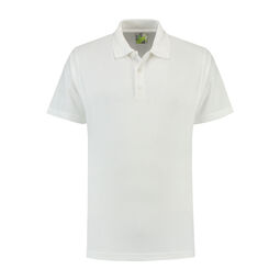 Afbeelding van L&S Polo Basic Mix SS for him | White | 6XL