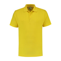 Afbeelding van L&S Polo Basic Mix SS for him | Yellow | 3XL